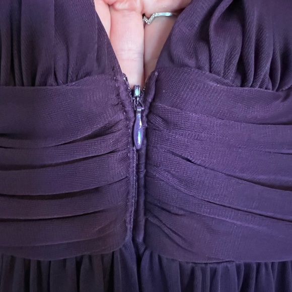 Purple cocktail dress - Picture 3 of 3